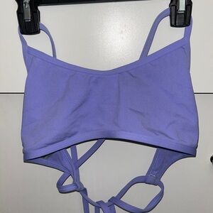 JOLYN Lavender Ryan Bikini Training Top